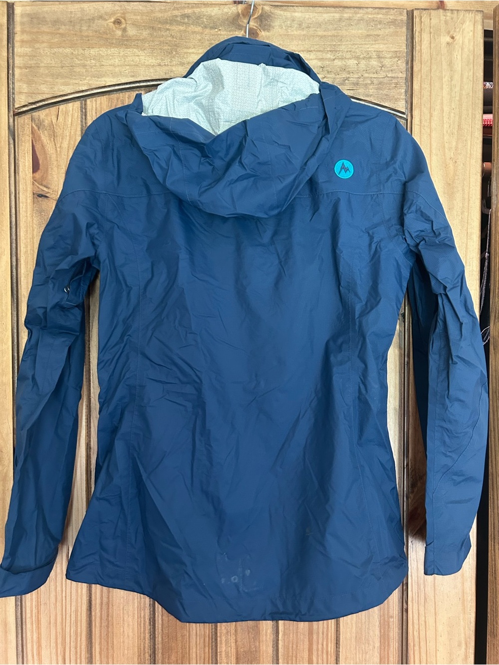 Marmot Women's Small Navy Lightweight Rain Jacket - Picture 2 of 3